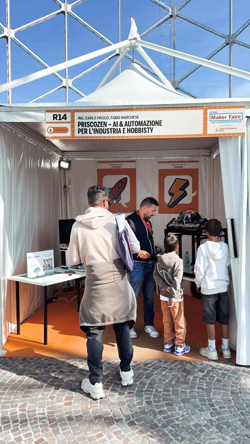 Maker Faire Rome 2025, demo dal vivo