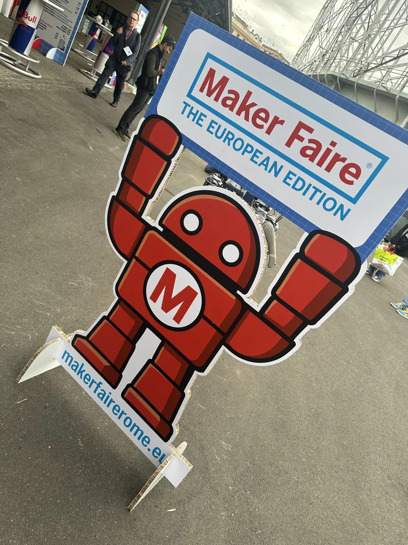Maker Faire Rome 2025, dimostrazione del sistema di visione