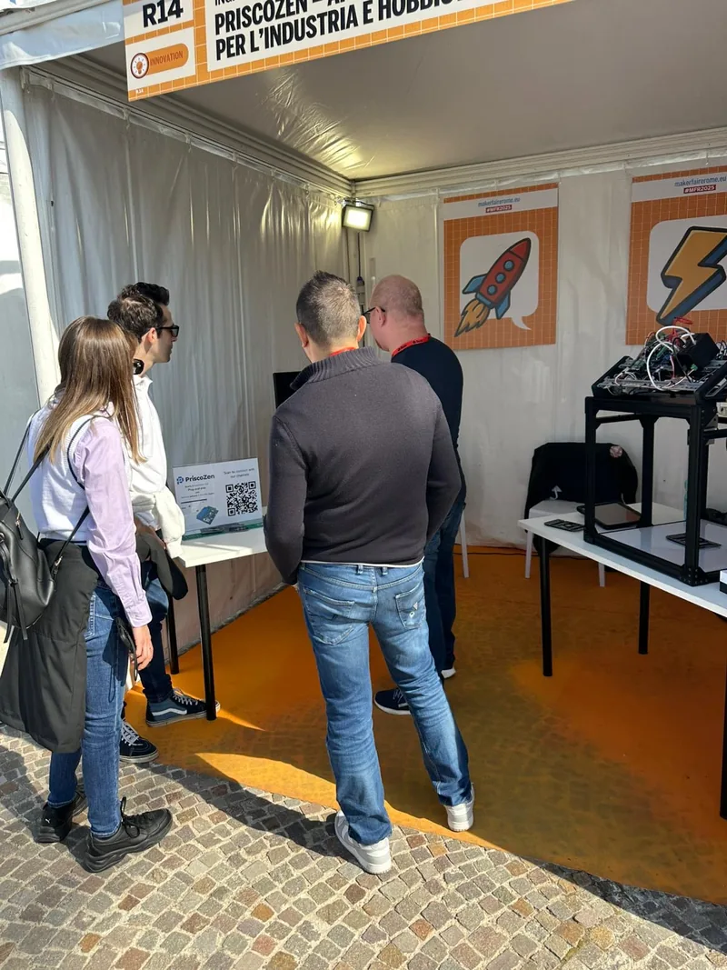 Maker Faire Rome 2025, il team allo stand