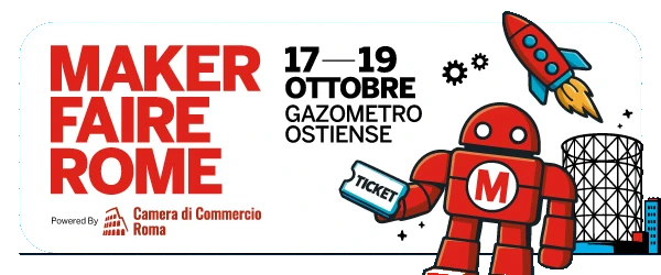 Banner Maker Faire Rome 2025