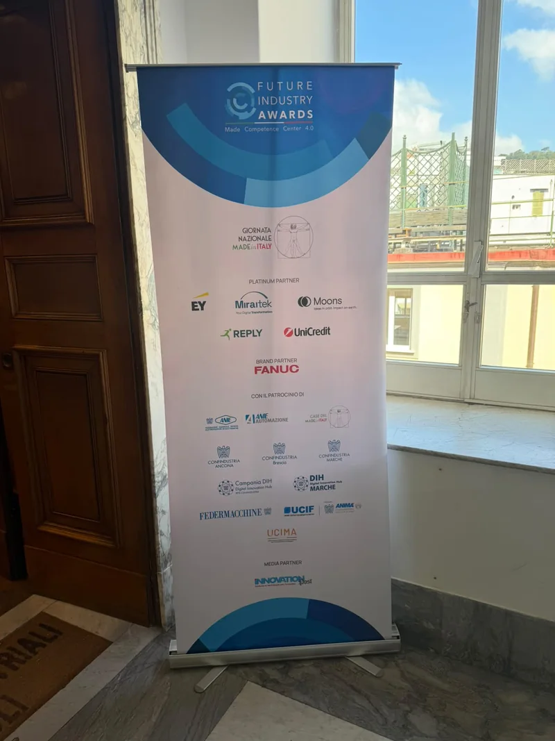 Il roll-up dei partner dei Future Industry Awards